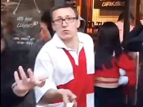 Rioter who looted Lush for bathbombs wearing England flag jailed .